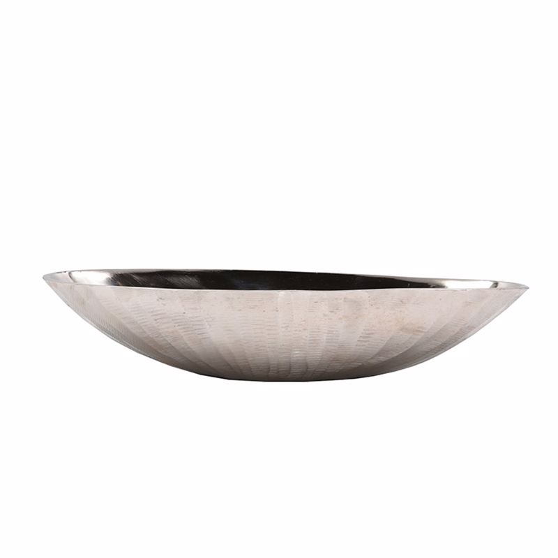 InTheBox - Maison - ΣΗΜΑΝΤΙΚΟ: Σε περίπτωση διαφοράς τιμής από το κατάστημα ισχύει παντα και μόνο η τιμή του καταστήματος InTheBox - Maison CIOTO Μπωλ Αλουμινίου Ασημί 37x15x8cm