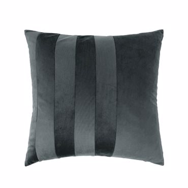 InTheBox - Maison SERI Διακοσμητικό Μαξιλάρι Βελούδινο Γκρι 45x45cm 025385