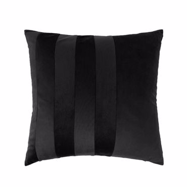 InTheBox - Maison SERI Διακοσμητικό Μαξιλάρι Βελούδινο Μαύρο 45x45cm 025387