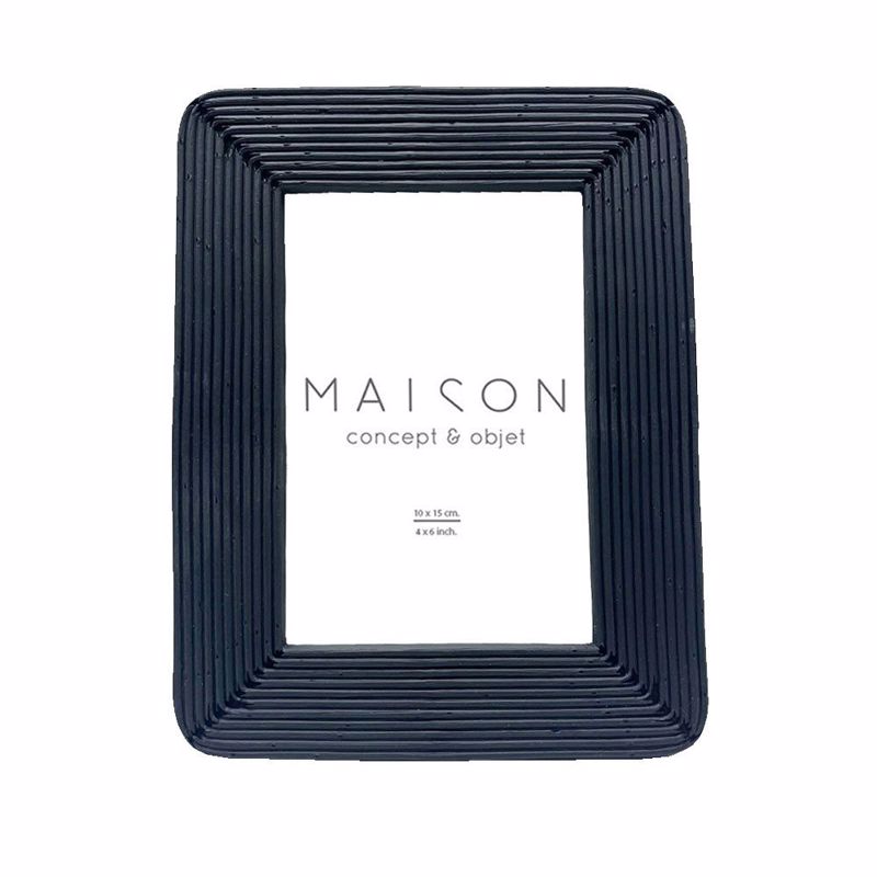 InTheBox - Maison EDWARD Κορνίζα Resin Μαύρη 16x2x21cm 