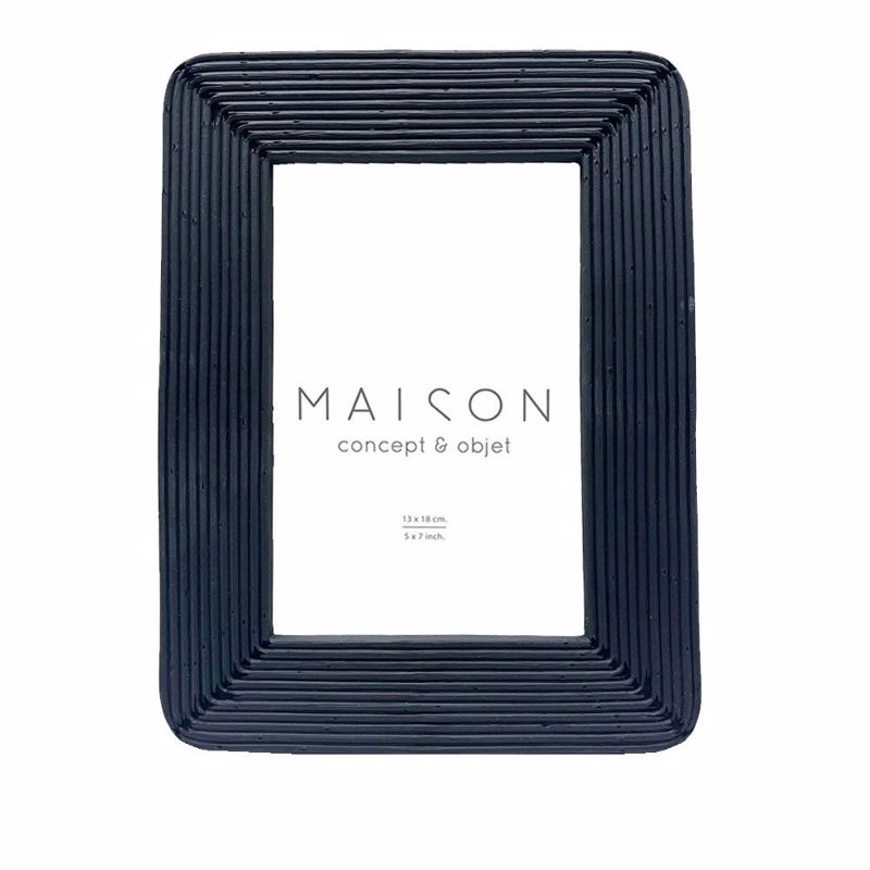 InTheBox - Maison EDWARD Κορνίζα Resin Μαύρη 19x2x24cm 