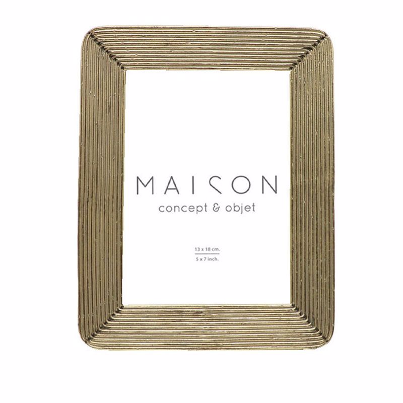 InTheBox - Maison - ΣΗΜΑΝΤΙΚΟ: Σε περίπτωση διαφοράς τιμής από το κατάστημα ισχύει παντα και μόνο η τιμή του καταστήματος InTheBox - Maison RENATUS Κορνίζα Resin Χρυσή 19x2x24cm