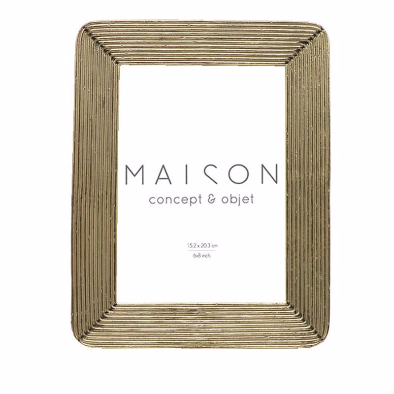 InTheBox - Maison RENATUS Κορνίζα Resin Χρυσή 21x2x27cm