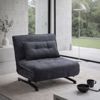 Liberta - Maison ESCADA Poluthrona Anadiploumeni Anthraki 92x88x86cm 01-3644