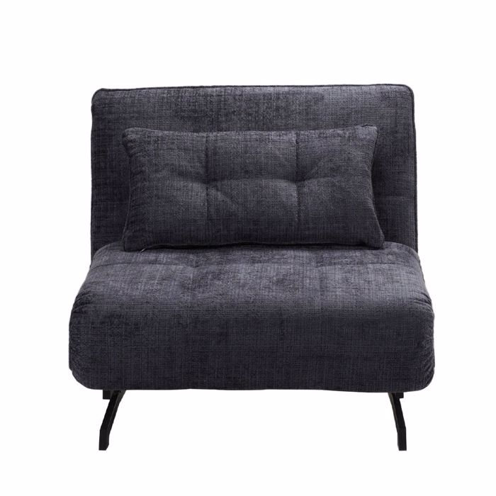 Liberta - Maison ESCADA Poluthrona Anadiploumeni Anthraki 92x88x86cm 01-3644