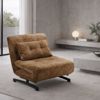 Liberta - Maison ESCADA Poluthrona Anadiploumeni Moustardi 92x88x86cm 01-3645