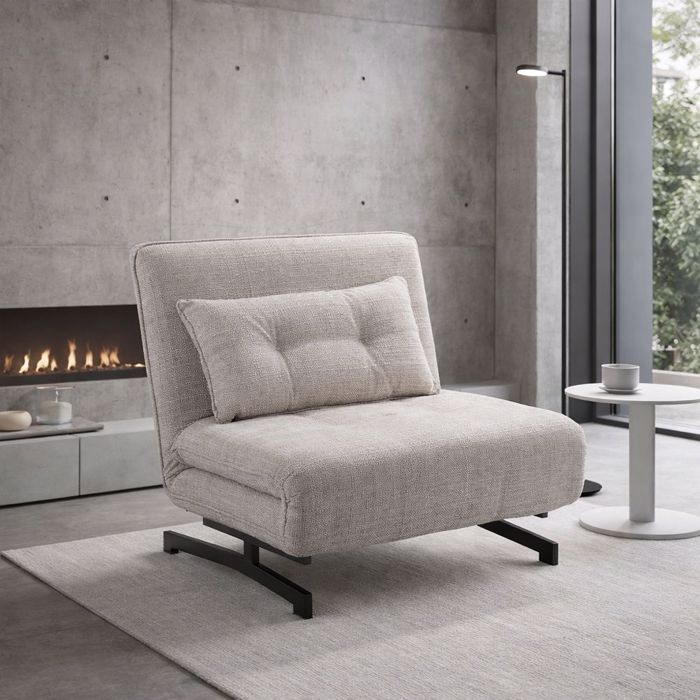 Liberta - Maison ESCADA Poluthrona Anadiploumeni Off White 92x88x86cm 01-3647