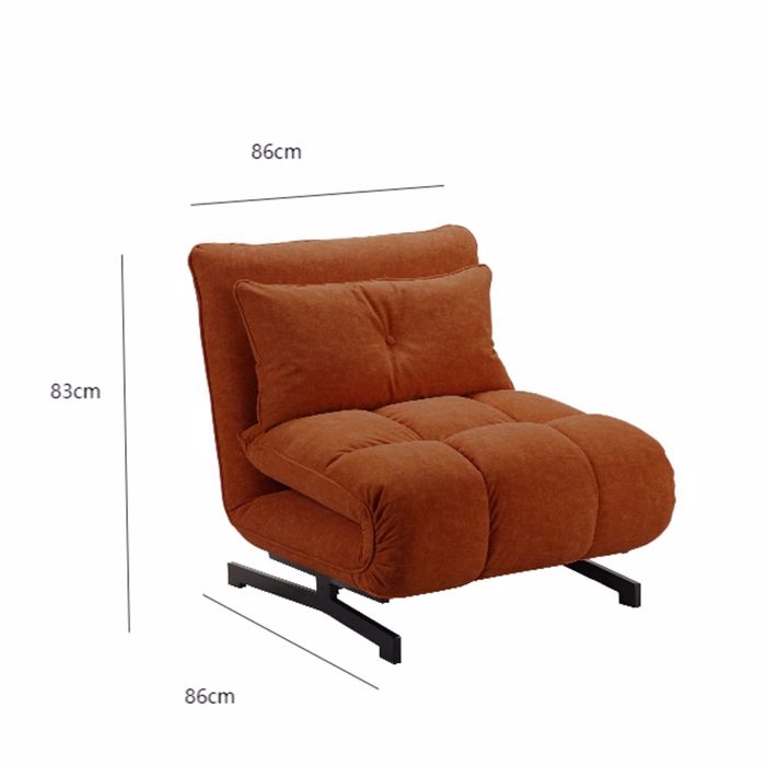 Liberta - Maison TESSERA Poluthrona Anadiploumeni Terracotta 86x86x83cm 01-3649