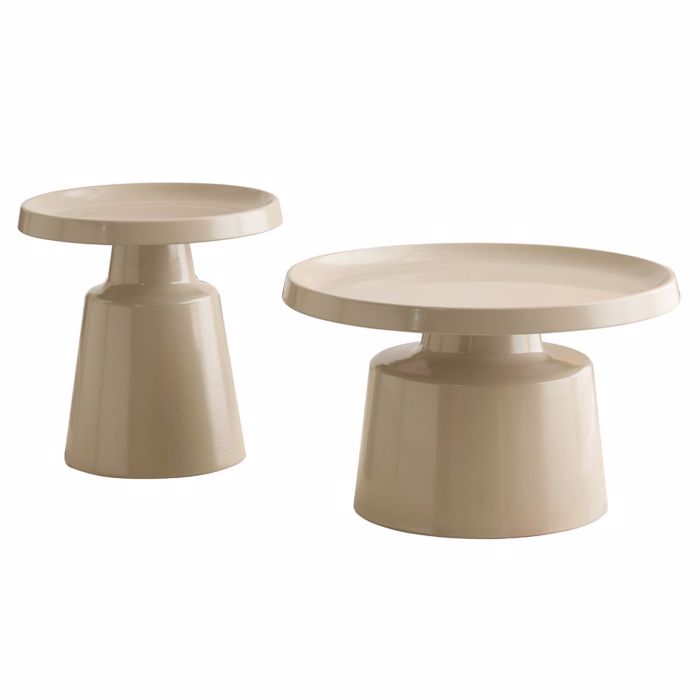Liberta - Maison MOUSSE Set ton 2 Coffee Table Cream F70x50cm 04-1325