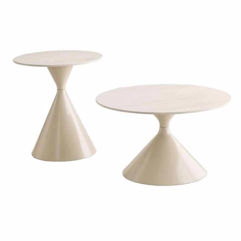 Liberta - Maison PIETRA Σετ των 2 Coffee Table Cream Φ7