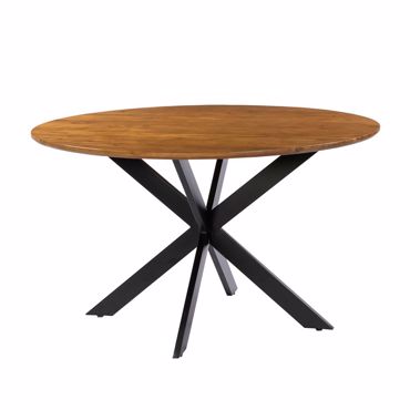 Liberta - Maison ARCO Τραπέζι Καρυδί Φ130x77cm 02-0637