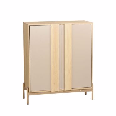 Liberta - Maison CAPPUCINO Κομότα - Παπουτσοθήκη Sonoma/Latte 84.4x36.5x97cm 10-0049