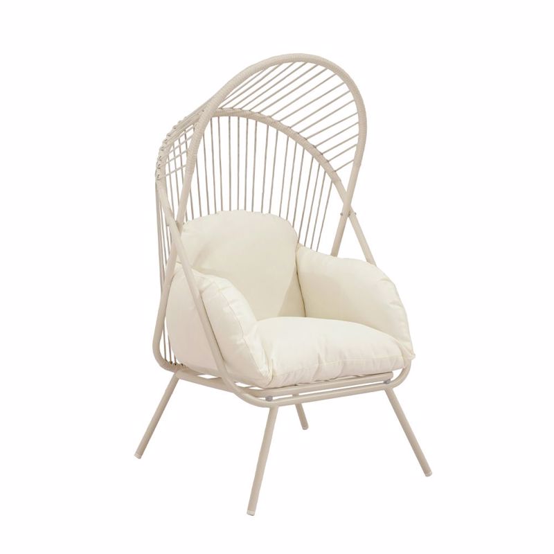 Liberta - Maison SUN Πολυθρόνα Μπεζ 75x69x135.5cm 51-0020