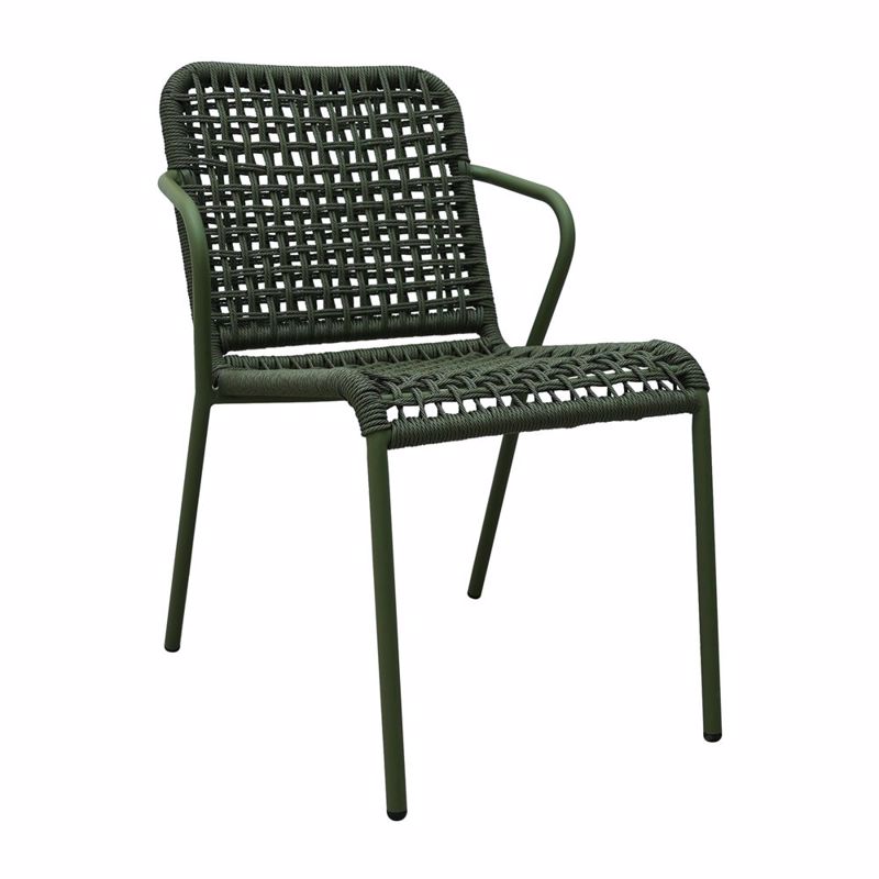 Liberta - Maison KARE Καρέκλα Λαδί 62x56x82cm 53-0028