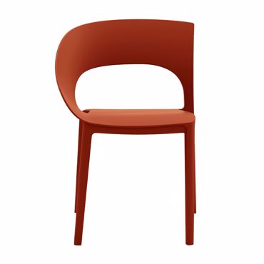 Liberta - Maison FRIENDS Καρέκλα Κόκκινη 57x55x78cm 53-0048