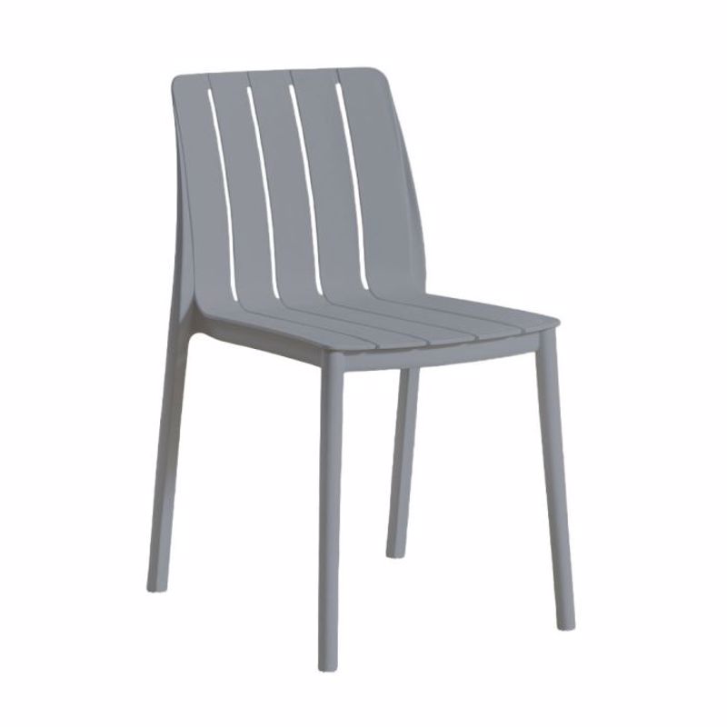 Liberta - Maison PORTO Καρέκλα Γκρι Ανοιχτό 54.6x46x80c