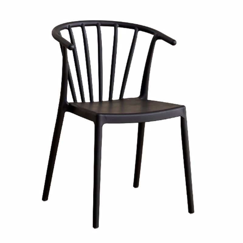 Liberta - Maison RAYA Καρέκλα Μαύρο 53x51x77.5cm 53-0075