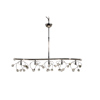NG Santas Kremasto 5foto Fotistiko Orofis Metalliko me finirisma xromio 90X25ek G9 1142-R