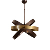 NG Santas Fotistiko Orofis 4Foto Metalliko Xeiropoiito Bronze/Xruso E27 47X35cm 225-A