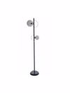 NG Santas Fotistiko Dapedou 2foto Metalliko Mavro me Fime Gyali 40x160ek E14+E27 385-D