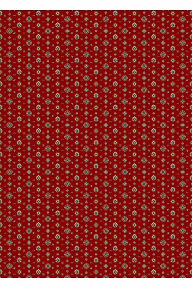 ΒΙΟΚΑΡΠΕΤ Υφαντή Μοκέτα 'Kirman New Roll' 6832-1018 Red