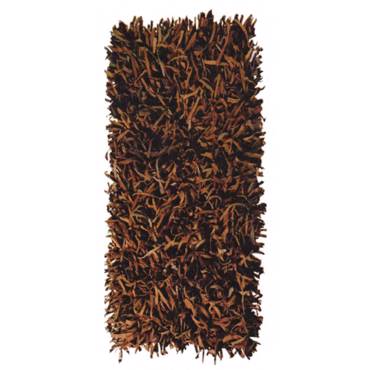 ΠΕΡΣΙΚΑ Χαλί Δερμάτινο 'Leather Rugs Shaggy' 070922-06 Brown 70x130cm PRS030574 ΠΕΡΣΙΚΑ Χαλί Δερμάτινο 'Leather Rugs Shaggy' 070922-06 Brown 70x130cm PRS030574