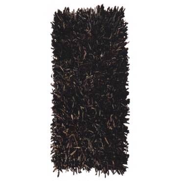 ΠΕΡΣΙΚΑ Χαλί Δερμάτινο 'Leather Rugs Shaggy' 080202-02 Chocolate 70x130cm PRS030577 ΠΕΡΣΙΚΑ Χαλί Δερμάτινο 'Leather Rugs Shaggy' 080202-02 Chocolate 70x130cm PRS030577