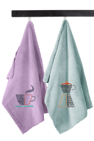 Guy Laroche Σετ των 2 Πετσέτες κουζίνας 35x50 GOURMET KITCHEN SET 16 1110008612107