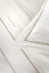 Guy Laroche Set Paplomatothiki Bambakosaten King Size me 2 Maxilarothikes BLEND ECRU- IVORY 240X250 1112092222004