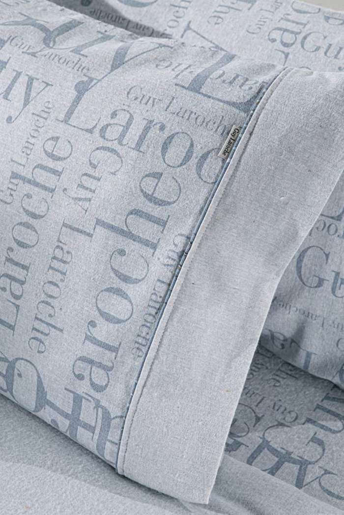 Guy Laroche Set Paplomatothiki kai Duo Maxilarothikes Brand Raf Flannel 225x245cm