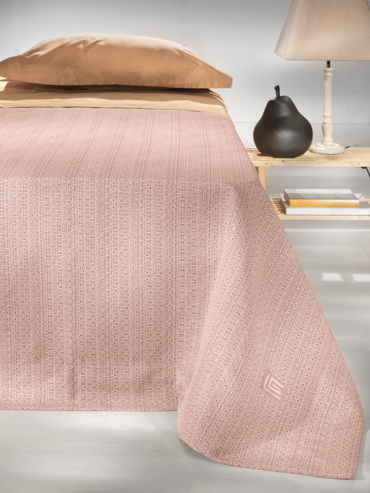 Guy Laroche Υπέρδιπλη Κουβέρτα Pietra Pink 240x250cm