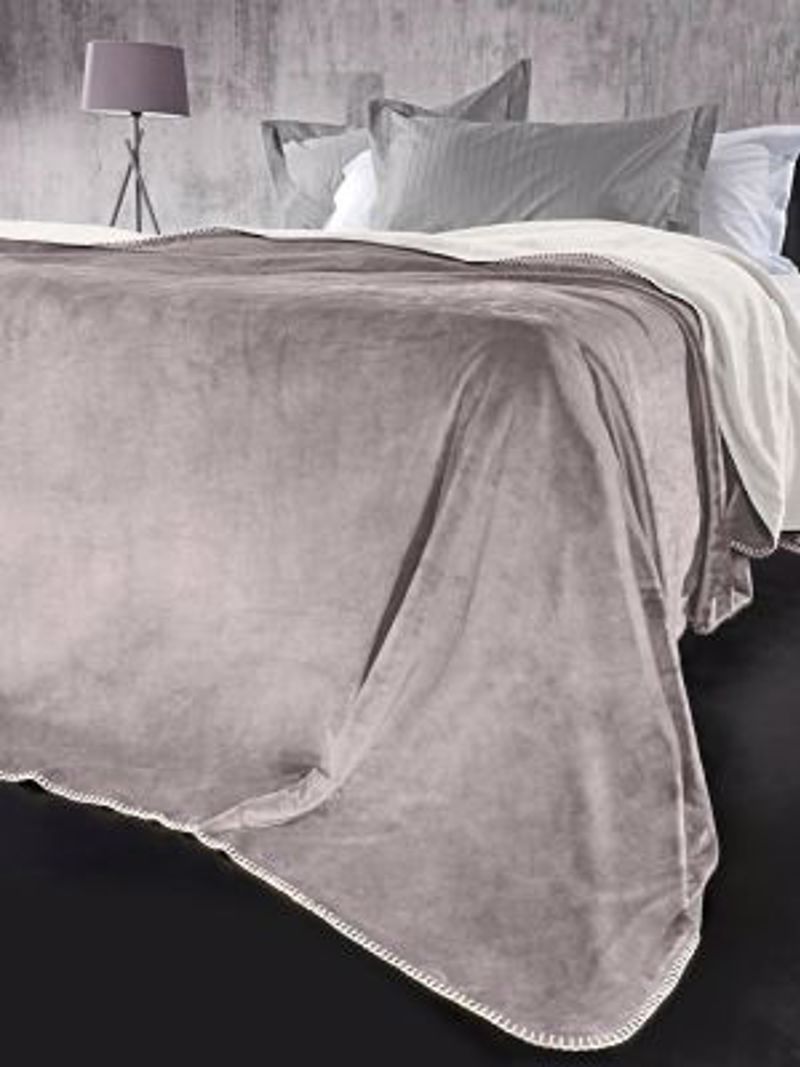 Guy Laroche Κουβερτa VELVET Pudra 2 οψεων 160x220 με δώρο...