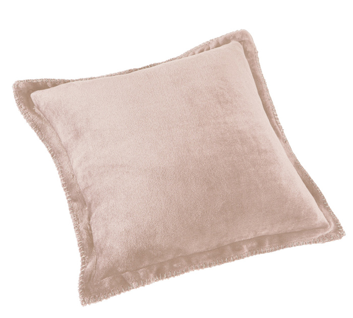 Guy Laroche Σετ Κουβέρτα Velvet Pudra 160x240cm και Διακοσμητικό Μαξιλαράκι 45x45cm Guy Laroche Set Kouberta Velvet Pudra 160x240cm kai Diakosmitiko Maxilaraki 45x45cm