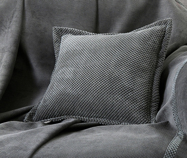 Guy Laroche Μαξιλαράκι διακοσμητικό RUBICON Anthracite 45X45EK 1116086217008