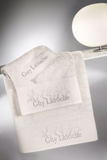 Guy Laroche Σετ πετσέτες μπάνιου 3τμχ PANDORA Ivory 1122090121029