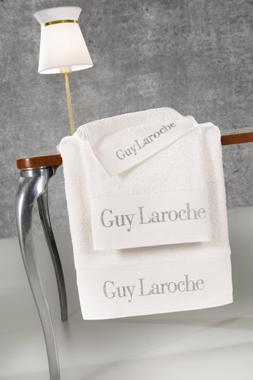 Guy Laroche Σετ πετσέτες μπάνιου 3τμχ FUTURA Ivory 1122090214008