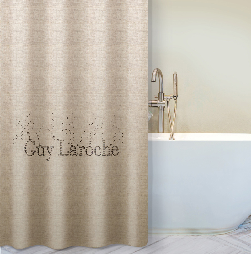 Guy Laroche - ΣΗΜΑΝΤΙΚΟ: Σε περίπτωση διαφοράς τιμής από το κατάστημα ισχύει παντα και μόνο η τιμή του καταστήματος Guy Laroche Κουρτίνα μπάνιου PANDORA Sand 240X190EK 112