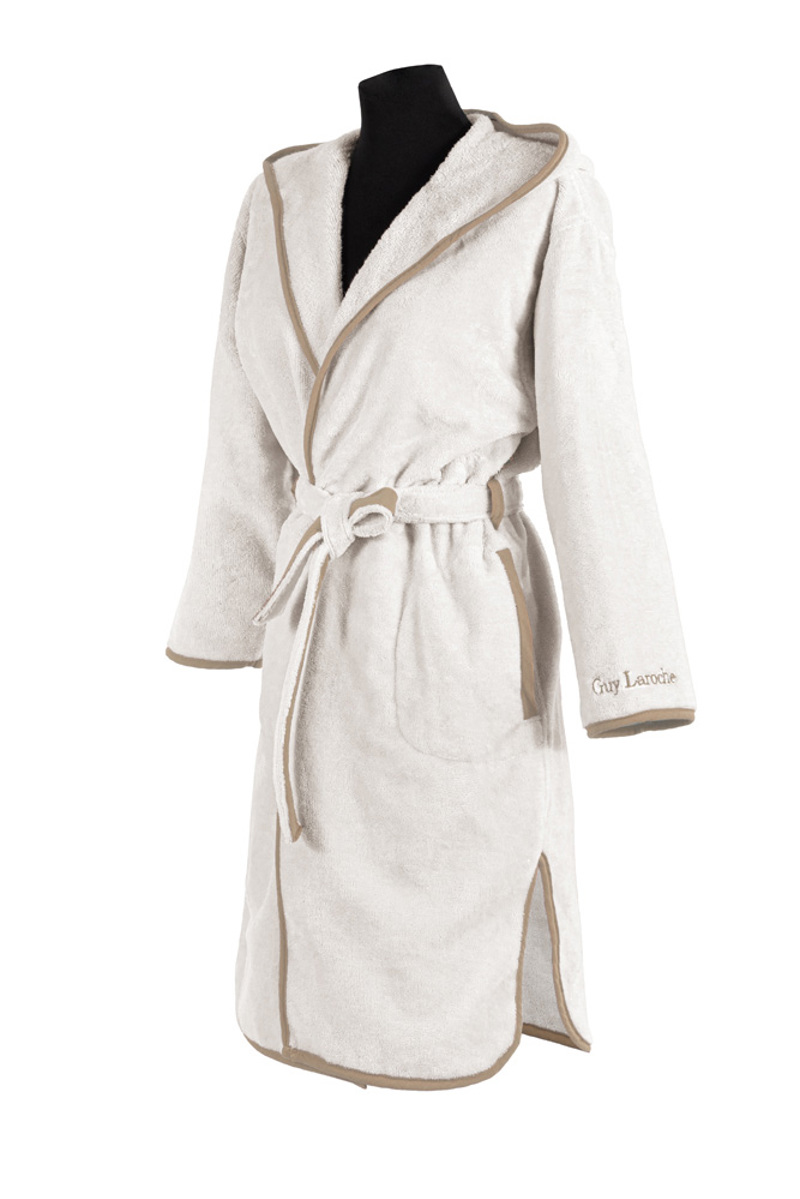 Guy Laroche Μπουρνούζι NEW COMFY Sand - Small με κουκούλα 1131090121029