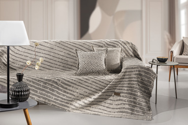 Guy Laroche Ριχτάρι Πολυθρόνας Sydney Natural 180x150cm