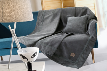 Guy Laroche Ριχτάρι RUBICON Anthracite 170X350EK 1133086122012