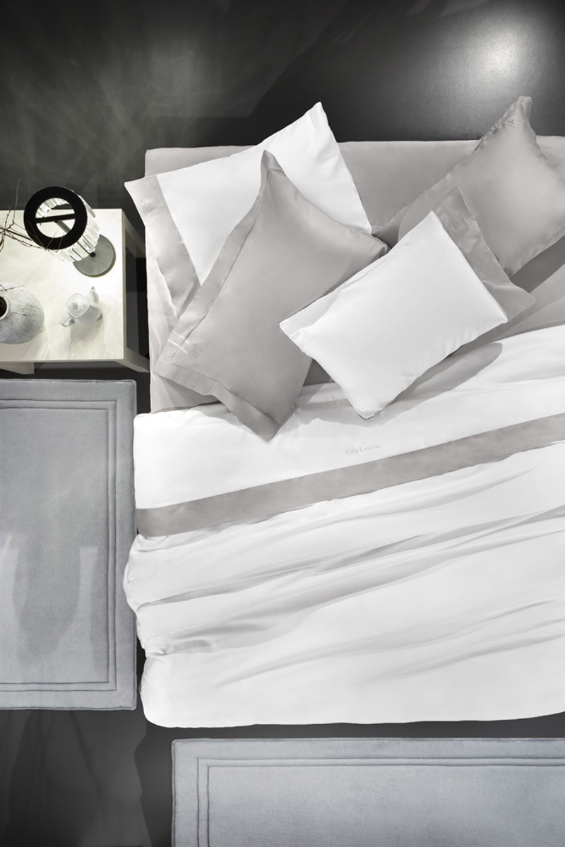 GUY LAROCHE Χαλάκια SOFTY Silver 3τμχ 60x120EK και 60x180ΕΚ 1176086122004