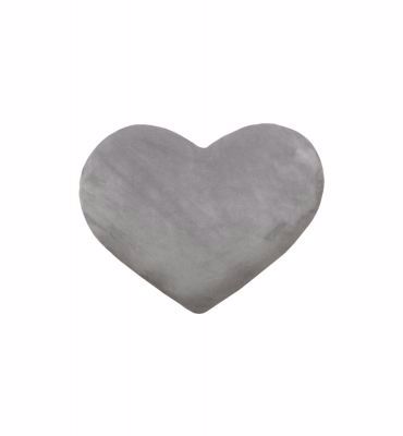 Saint Clair Μαξιλαράκι διακοσμητικό HEART Silver 30x30EK 1716086121003