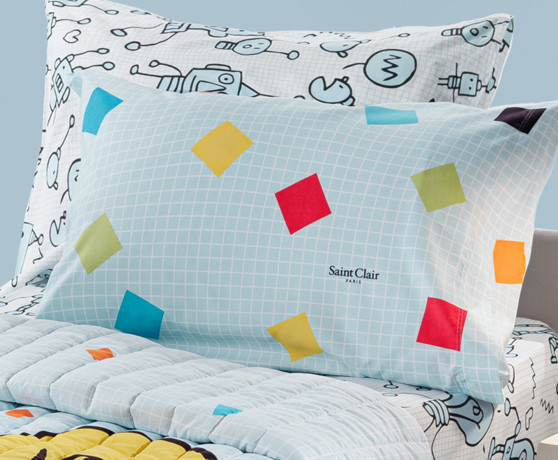 Saint Clair Μαξιλαροθήκη διακοσμητική BRIGHT 50x70EK 1717030120002