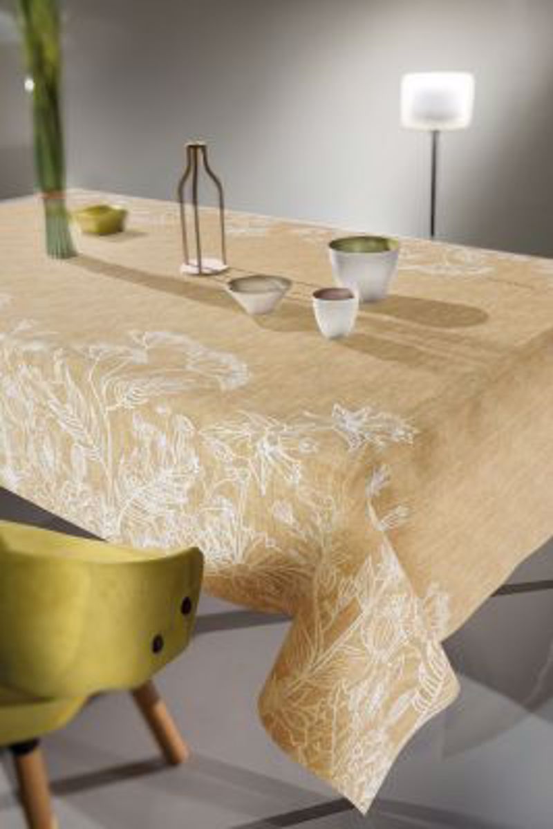 Τραπεζομάντηλα agiovlasitishome - ΣΗΜΑΝΤΙΚΟ: Σε περίπτωση διαφοράς τιμής από το κατάστημα ισχύει παντα και μόνο η τιμή του καταστήματος SAINT CLAIR Τραπεζομάντηλο 1028 Curry 145x145ΕΚ 1719030