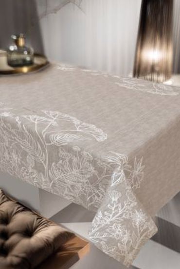 SAINT CLAIR Τραπεζομάντηλο 1028 Natural 145x145ΕΚ 1719030121027