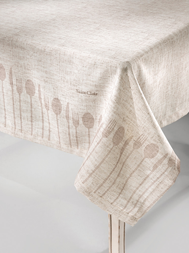 Τραπεζομάντηλα agiovlasitishome - ΣΗΜΑΝΤΙΚΟ: Σε περίπτωση διαφοράς τιμής από το κατάστημα ισχύει παντα και μόνο η τιμή του καταστήματος SAINT CLAIRE ΤΡΑΠΕΖΟΜΑΝΤΗΛΟ ΑΔΙΑΒΡΟΧΟ ΑΛΕΚΙΑΣΤΟ 145Χ145