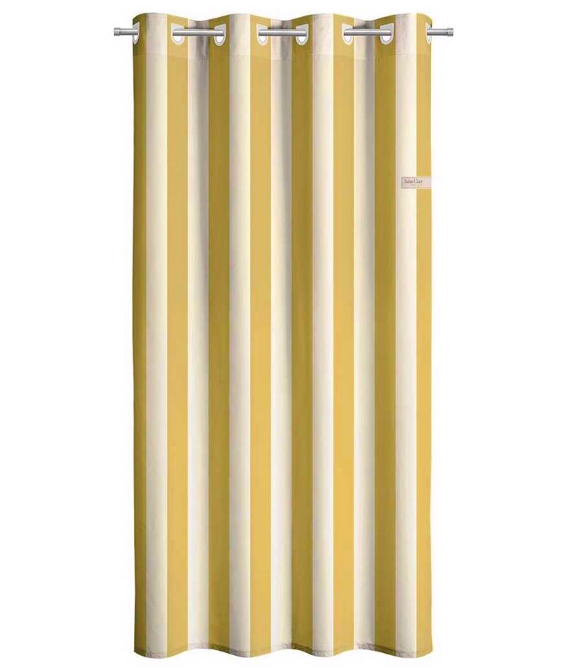 Saint Clair - ΣΗΜΑΝΤΙΚΟ: Σε περίπτωση διαφοράς τιμής από το κατάστημα ισχύει παντα και μόνο η τιμή του καταστήματος Saint Clair Κουρτίνα Lime Stripes 160X240