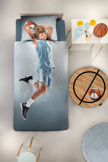 Saint Clair Παπλωματοθήκη HOOP cotton & Μαξιλαροθήκη διακοσμητική 160x225EK 1712092122003