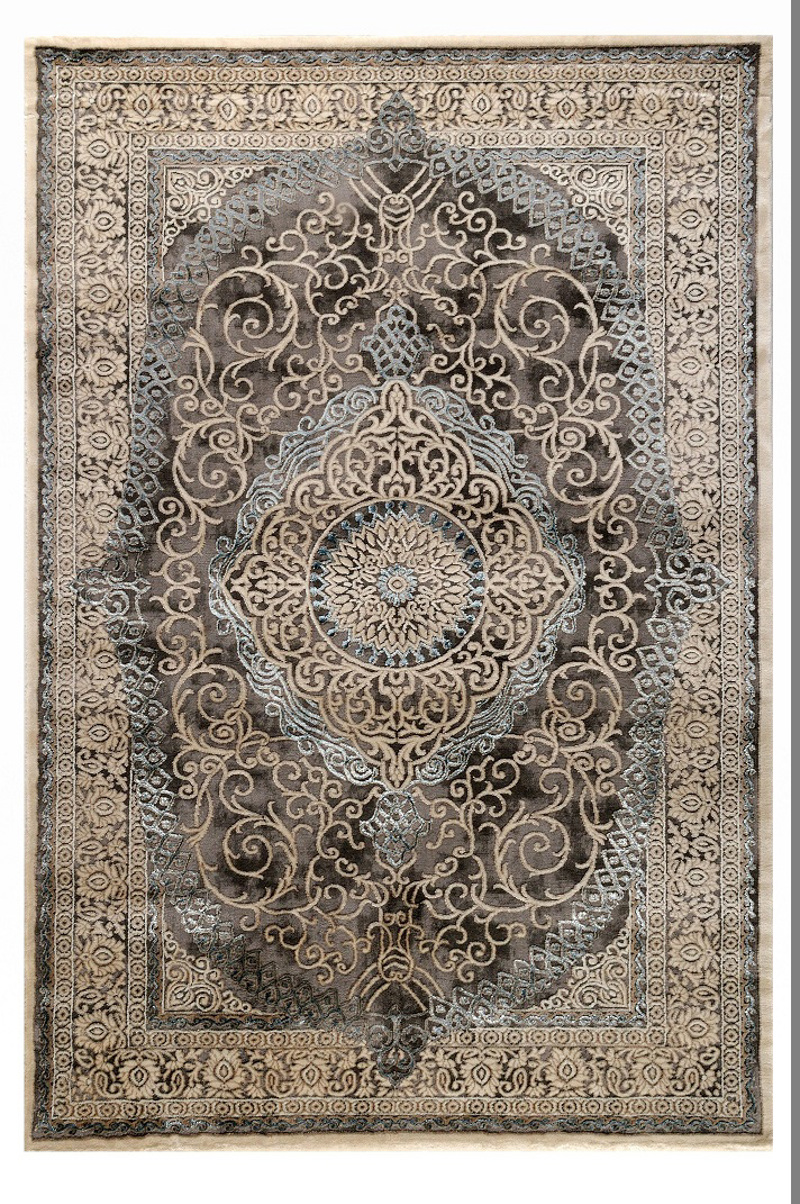 Tzikas Carpets Σετ Χαλιά Κρεβατοκάμαρας ELITE Γκρι/Μπλε 67x150/67x230 16954-953