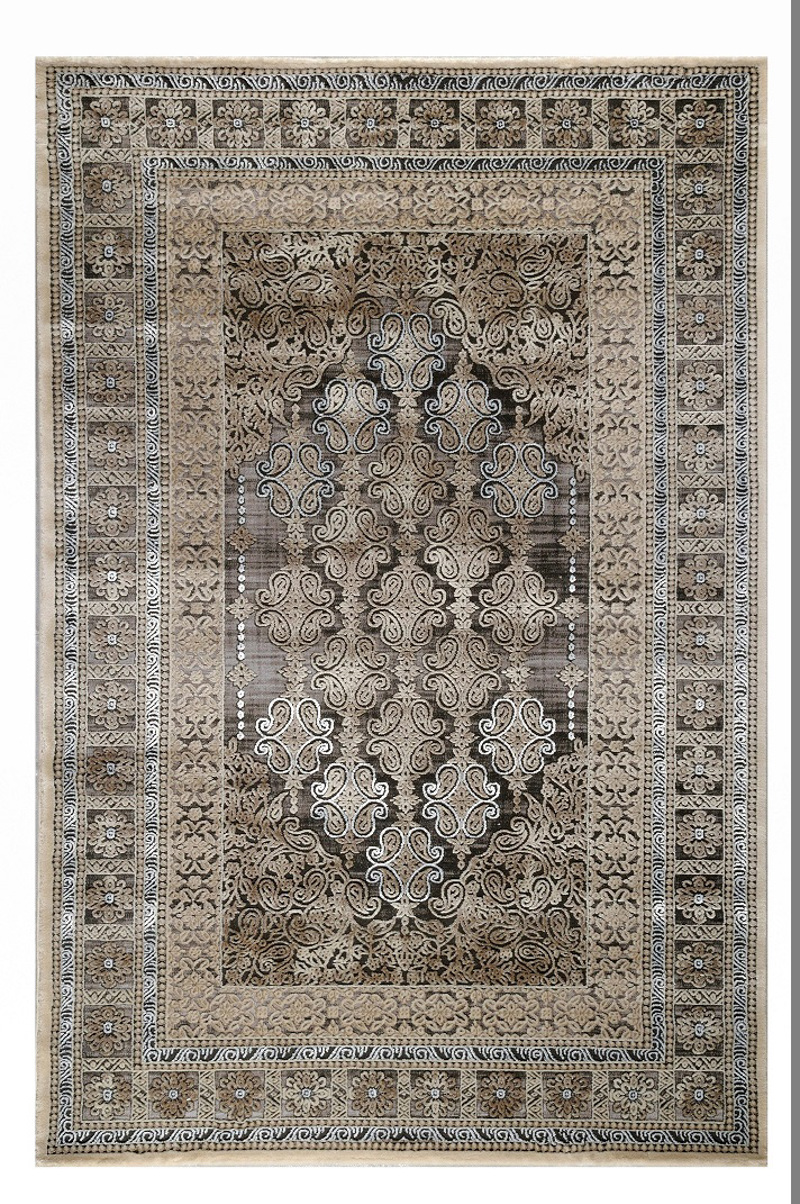 Tzikas Carpets Σετ Χαλιά Κρεβατοκάμαρας ELITE Γκρι 67x150/67x230 16968-095
